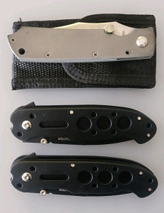 (2) Maxam Liner Lock Pocket Knives, United Folding Pocket Knife