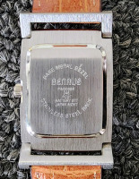 Benrus Leather Band Watch - 3