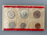 1969- S Uncirculated Coin Set And 1952 -D Franklin Half Dollar - 2