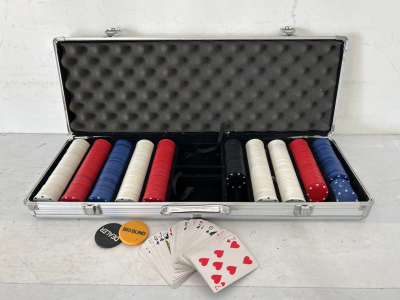 Poker Set With Case