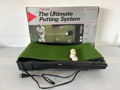 The Ultimate Putting System (powers on)