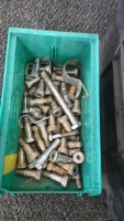 (1) Small Bin of Screws (1) Medium Size Bin of Screw and Coils (1) Large Bin of Various Sized Nuts - 2