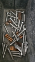 (1) Small Bin of Screws (1) Medium Size Bin of Screw and Coils (1) Large Bin of Various Sized Nuts - 3