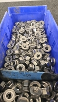 (1) Small Bin of Screws (1) Medium Size Bin of Screw and Coils (1) Large Bin of Various Sized Nuts - 4