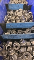 (1) Small Bin of Screws (1) Medium Size Bin of Screw and Coils (1) Large Bin of Various Sized Nuts - 6