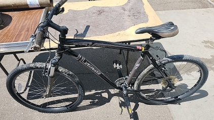 24-Speed Mountain Bike, Black