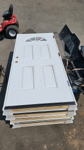 Right Hand Swing Exterior Door, Framed