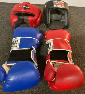 Everlong Boxing Gloves, & Sparing Helmets