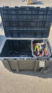 Husky Toolbox w/ Assorted Hand Tools