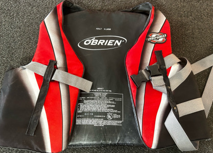 Water Cooler, And (3) Life Jackets