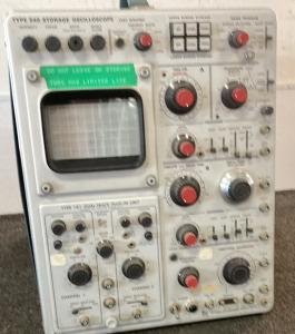 Vintage Tektronix 549 Storage Oscilloscope (Untested), Please Inspect.