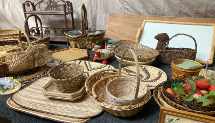 Assortment Of Wicker Baskets