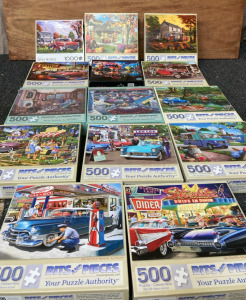 Assorted 500 Piece & 1000 Piece Puzzles