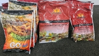 Large Bundle of eFoods Gold Brand Instant Foods. White Cheddar Sauce and Shells, Seasoned Instant Potatoes, Beefy Stroganoff, Vegetable Beef Stew, Cheesy Chicken Rice Casserole. - 2