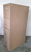 (1) 4-DRAWER METAL FILING CABINET 15"W X 26"D X 52"H - 3