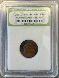 Ancient Coin: Constantine the Great Era Roman Empire c. 330 AD