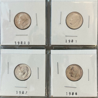 (8) Brilliant Uncirculated Roosevelt Dimes - 3