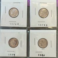 (8) Brilliant Uncirculated Roosevelt Dimes - 4