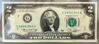 1976 Bicentennial $2 Note