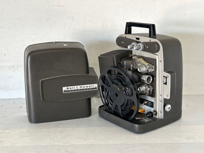 Vintage Bell And Howell Autoload Projector- Powers On