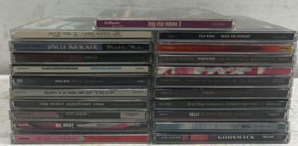 CD’s R&B Hard Rock And Hip Hop