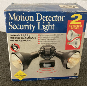 Motion Detector Security Light, Please Inspect.