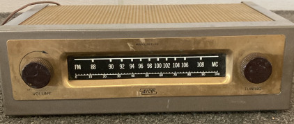 Vintage Eico FM Tube Tuner (Tested Does Turn On), Please Inspect.