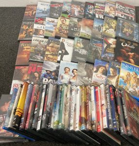 (57) Variety DVDs, Please Inspect.