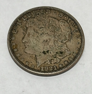 1921 Morgan Silver Dollar