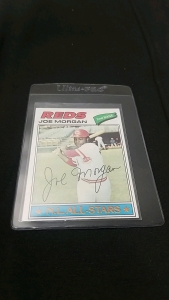 Joe Morgan Reds 1977 Card