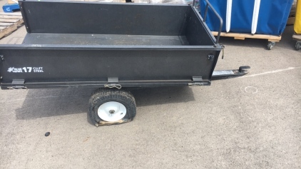 Small Blue Hawk ATV Trailer