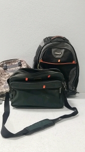 (3) Backpacks/Shoulder Bag