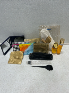 Travel bags and bathroom goods