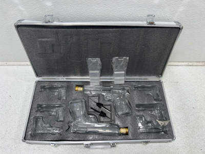 Pistol decanter set