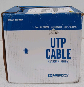 (1) UTP Cable Cat6 - Spool