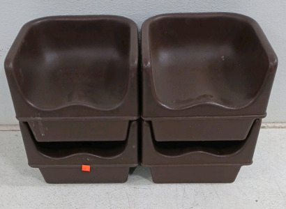 (4) Kid's Booster Seat - Restaurant Quality