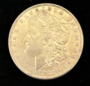 1921 Morgan Silver Dollar