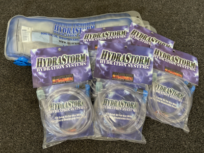 (5) Hydrastorm Hydration Systems