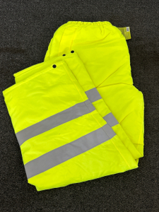 Boss Protective High Visibility Lined Rain Pants