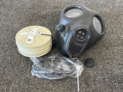 Gas Mask with Attachments