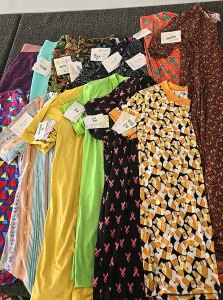 (8) LuLaRoe Shirts, (6) LuLaRoe Skirts, & (1) LuLaRoe Dress