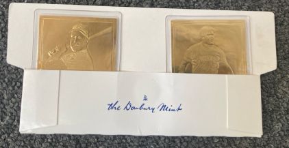 Duke Snider, & Willie Stargell Gold Color Cards