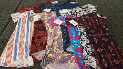 (6) LuLaRoe Shirts in Irma & (1) LuLaRoe Shirt in Christy T