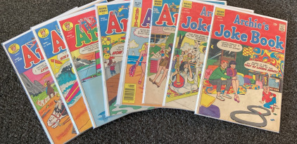 (8) Archie Series Comics, Please Inspect.