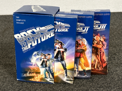 Back to The Future The Complete Trilogy on VHS