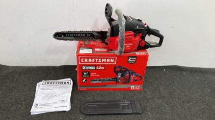 Craftsman Chainsaw 14” 2-Cycle 42cc