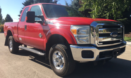 2012 FORD F-250 - 4X4 - 6.7 POWERSTROKE DIESEL - LOCAL FLEET TRUCK