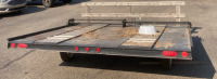 8&rsquo; Steel Floor Range Single Axis Motorcycle Utility Trailer - 6