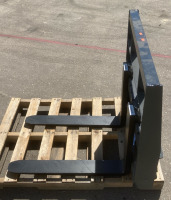 New 2024 Wolverine Mini Skid Steer Forks Attachment Model: MPF-11-2500G - 6