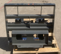 New 2024 Wolverine Mini Skid Steer Forks Attachment Model: MPF-11-2500G - 7